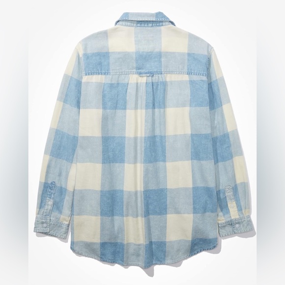 American Eagle Women Oversized Button-Up Shirt SMALL - Picture 5 of 5